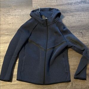 Kids Navy Blue nike tech Jacket